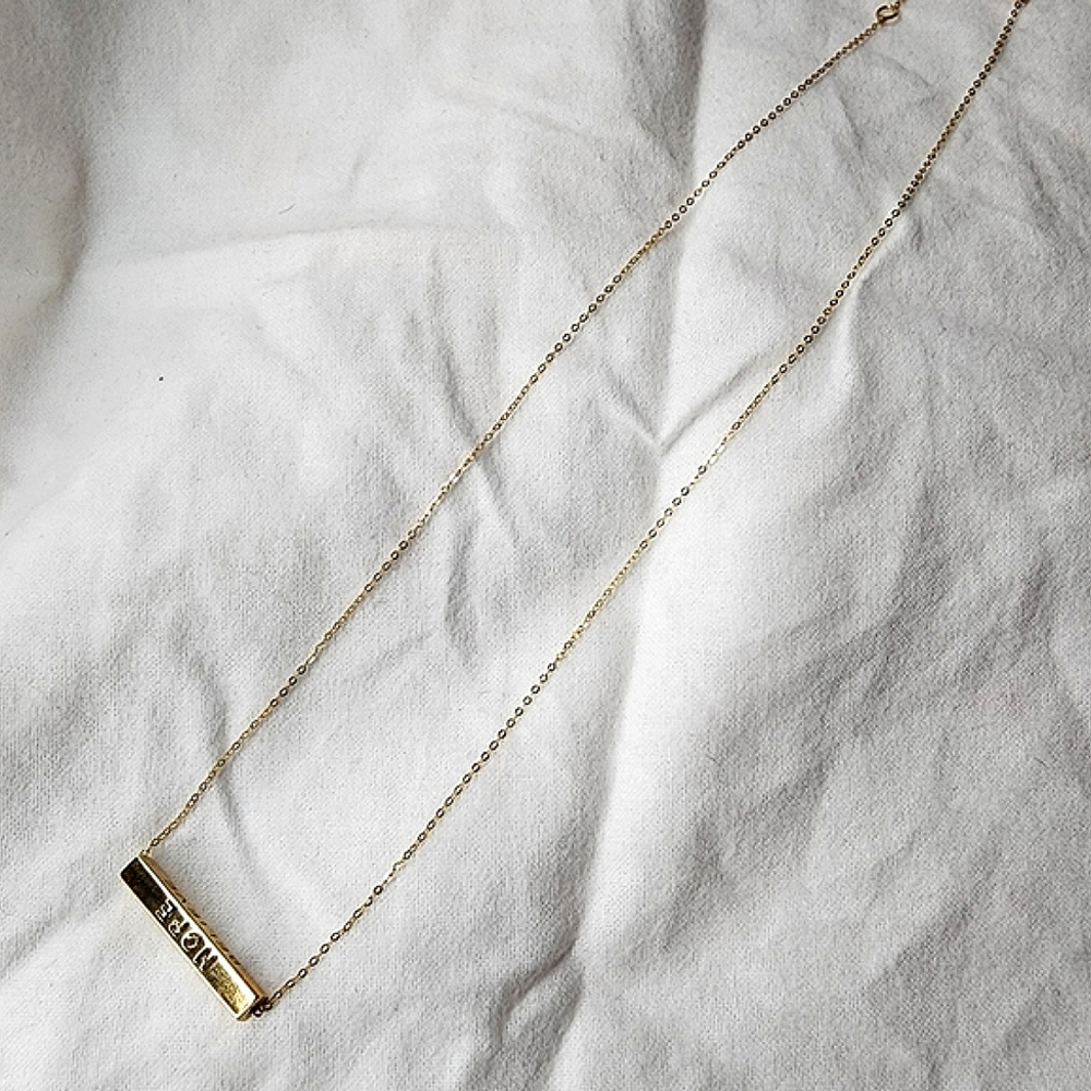 A Beautiful gold plated necklace!!!